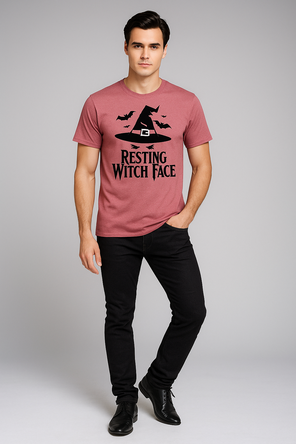 Resting Witch Face - Halloween T-shirt, Mocktops t-shirt