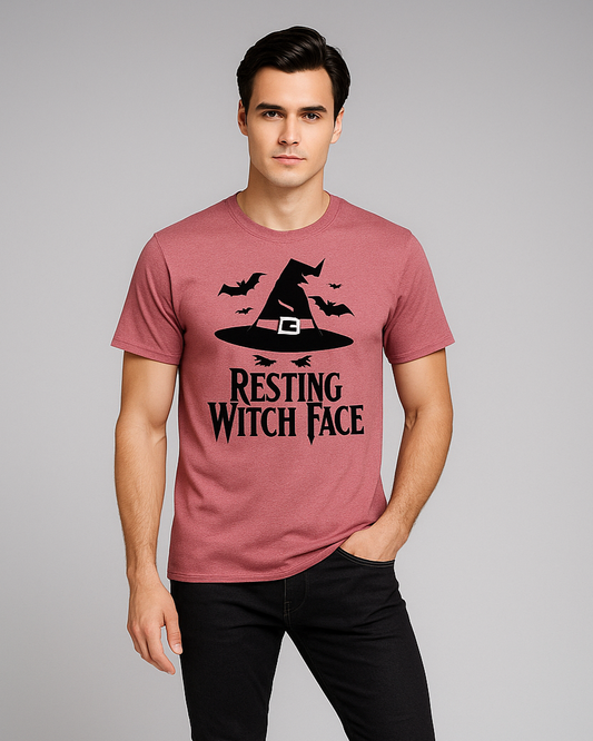 Resting Witch Face - Halloween T-shirt, Mocktops t-shirt