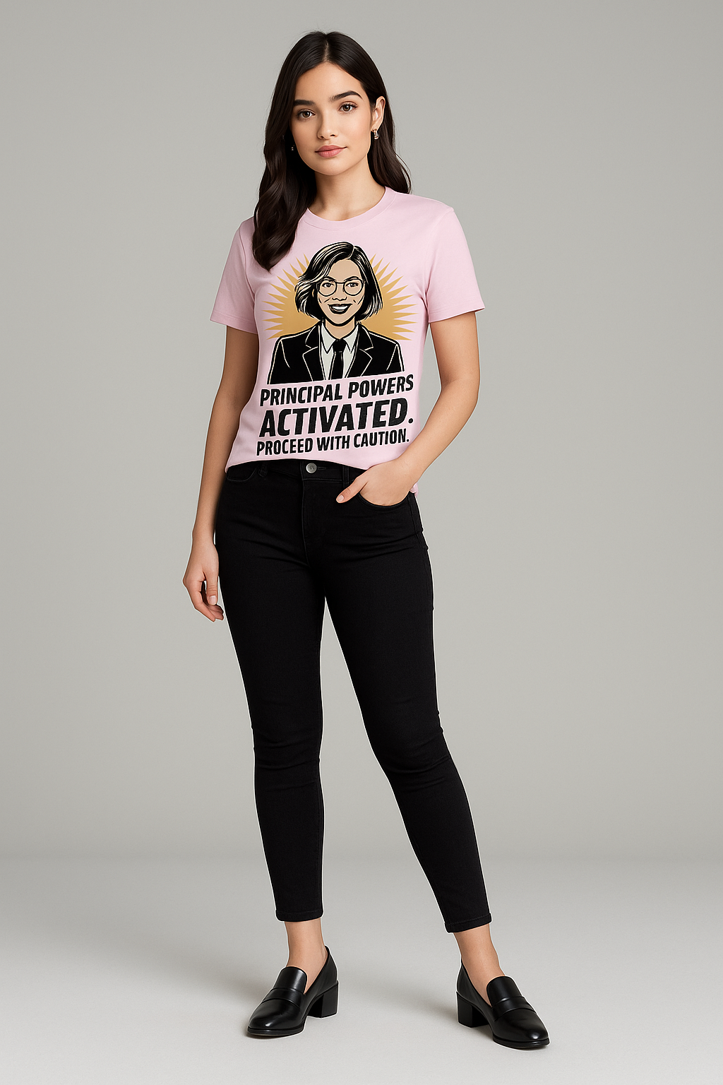 Principal Powers Activated. Proceed With Caution Tshirt, Principal T-shirt, Mocktops t-shirt