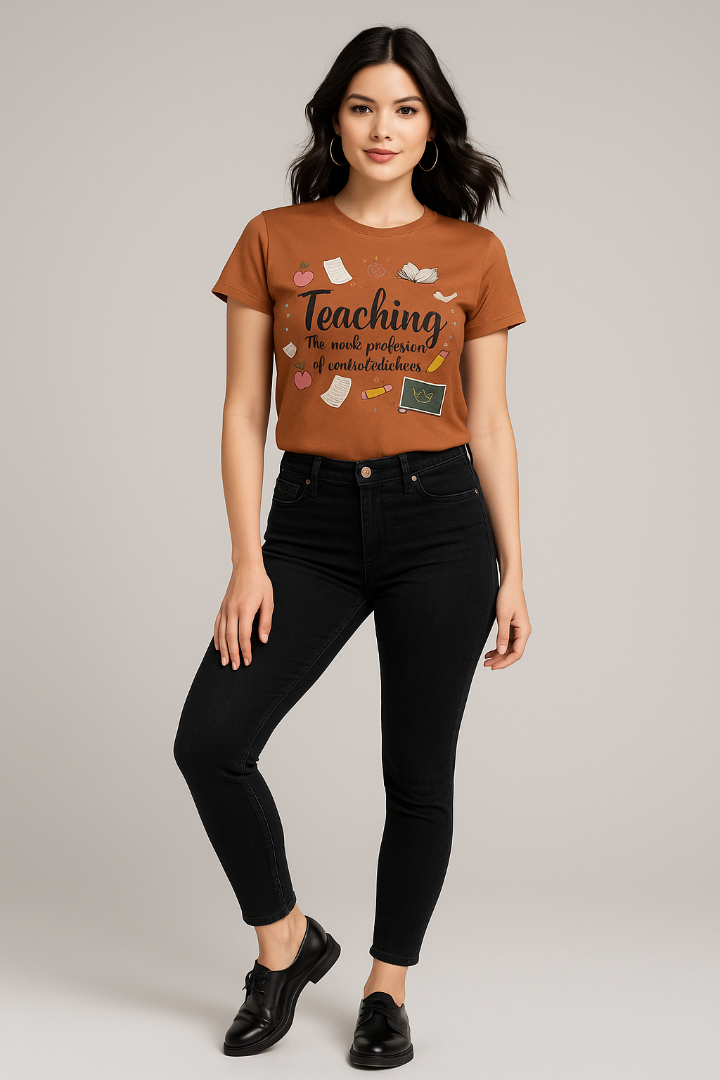 Teaching The Noble Profession of Controlled Chaos Tshirt, Teacher T-shirt, Mocktops t-shirt