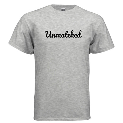 Unmatched T-Shirt – Bold Graphic Tee on Gildan G500 | Classic Fit & Premium Comfort
