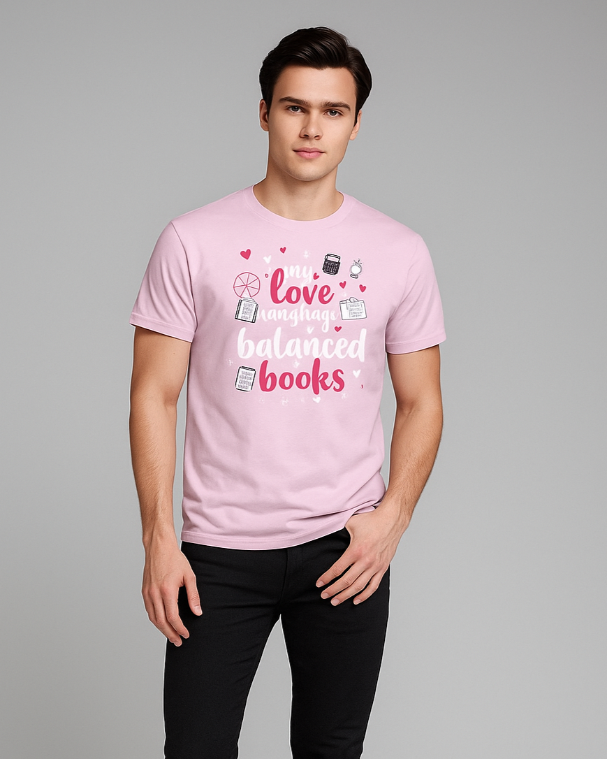 My Love Language is Balanced Books - Accountant T-shirt, Mocktops t-shirt