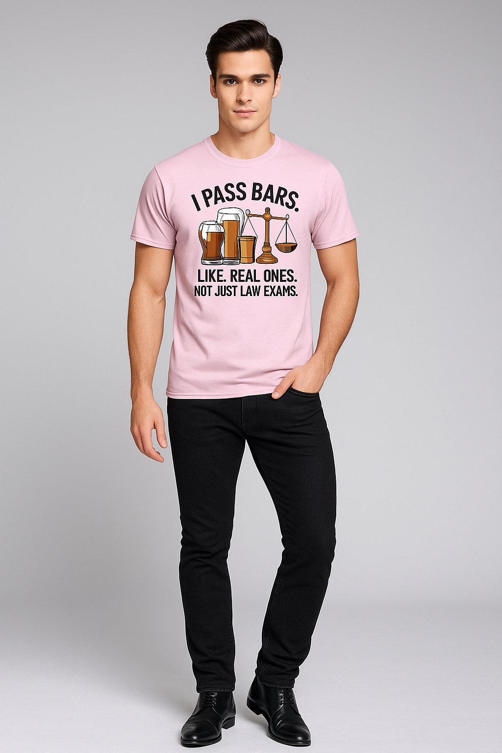 I Pass Bars. Like, Real Ones. Not Just Law Exams - Lawyer T-shirt, Mocktops t-shirt