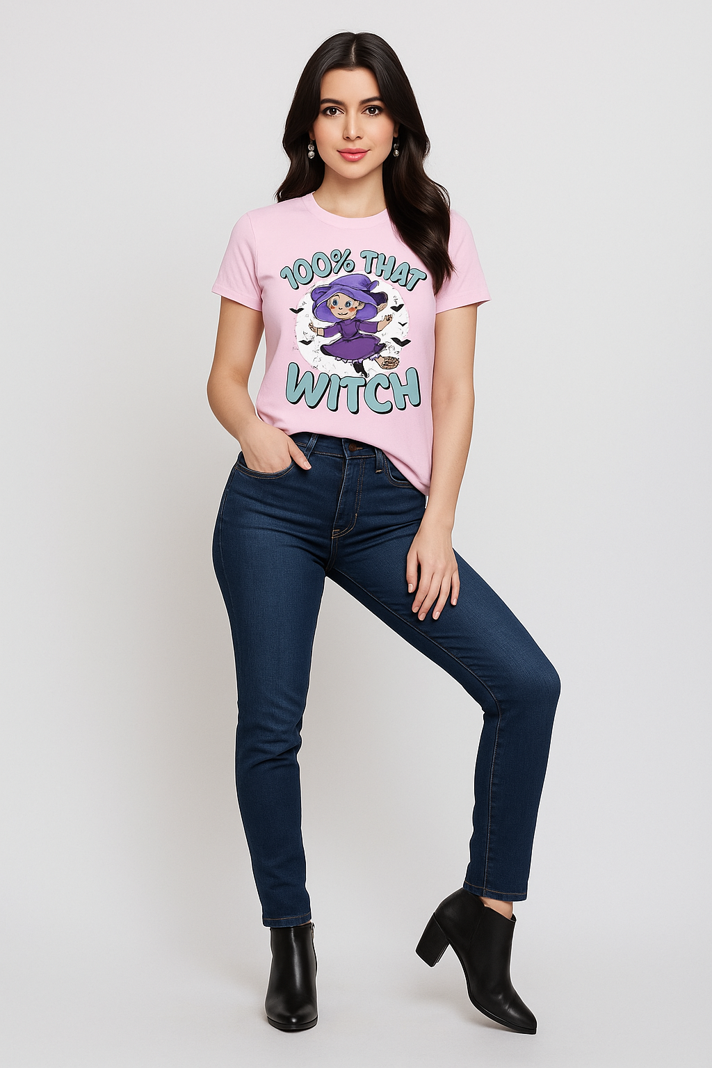 100% That Witch - Halloween T-shirt, Mocktops t-shirt