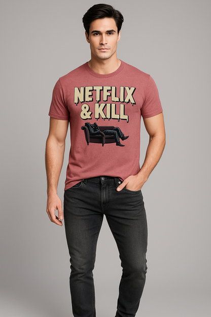 Netflix & Kill - Halloween T-shirt, Mocktops t-shirt
