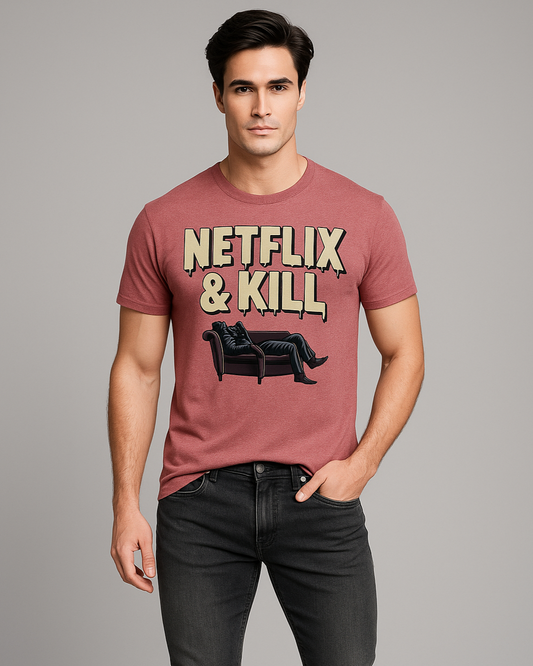 Netflix & Kill - Halloween T-shirt, Mocktops t-shirt