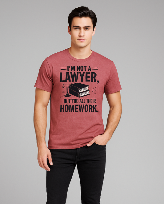I'm Not A Lawyer, But I Do All Their Homework - Paralegal T-shirt, Mocktops t-shirt