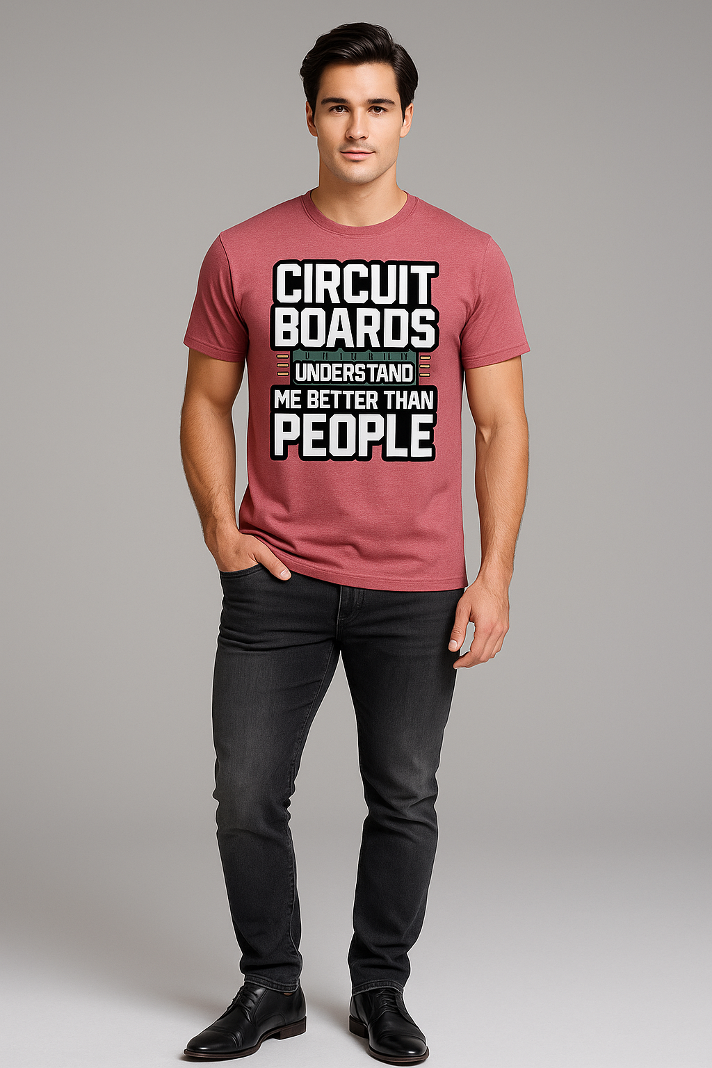 Circuit Boards Understand Me Better Than People - Programmer/IT T-shirt, Mocktops t-shirt