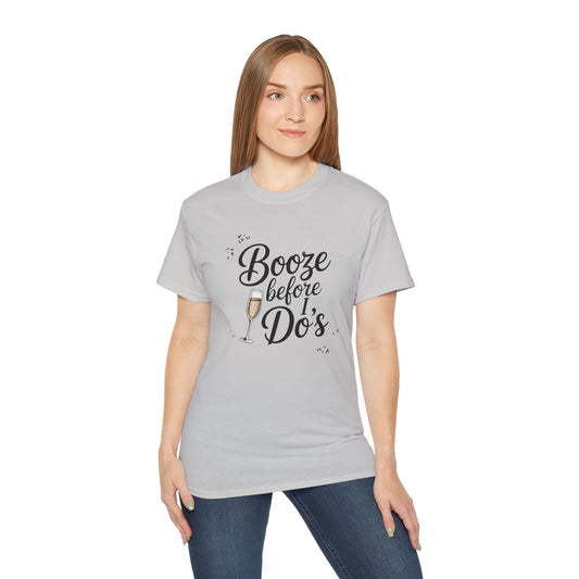 Booze Before Do's T-Shirt - Bachelorette Party Tee
