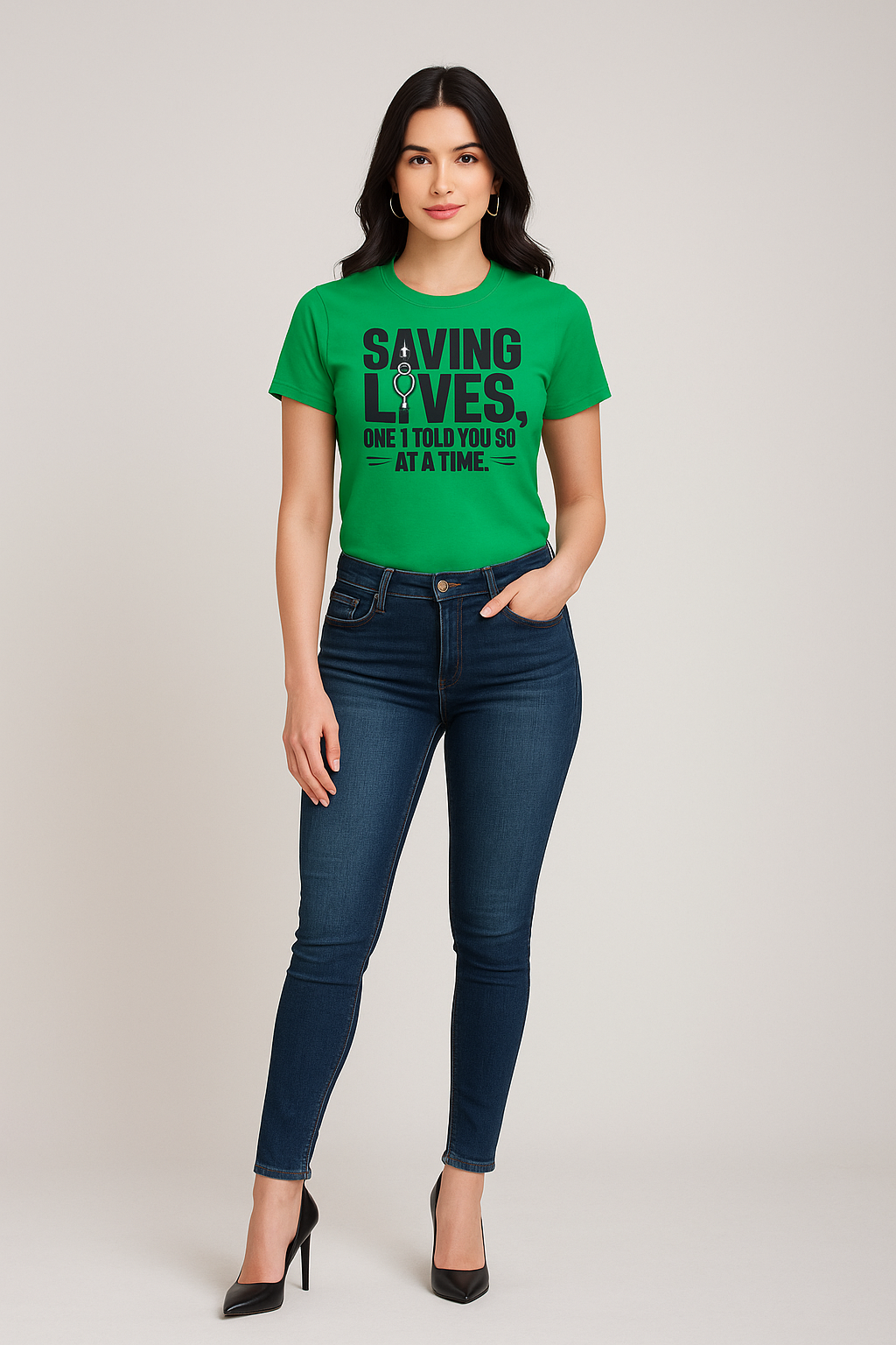Saving Lives, One 'I Told You So' at a Time - Nurse T-shirt, Mocktops t-shirt