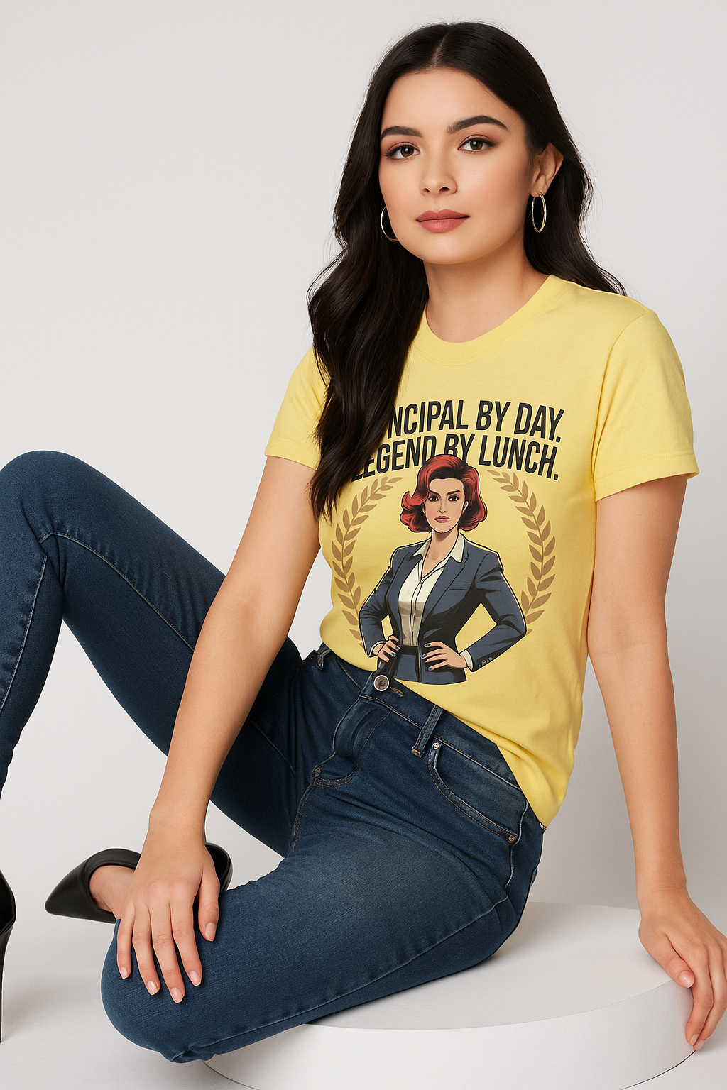 Principal By Day. Legend By Lunch Tshirt, Principal T-shirt, Mocktops t-shirt