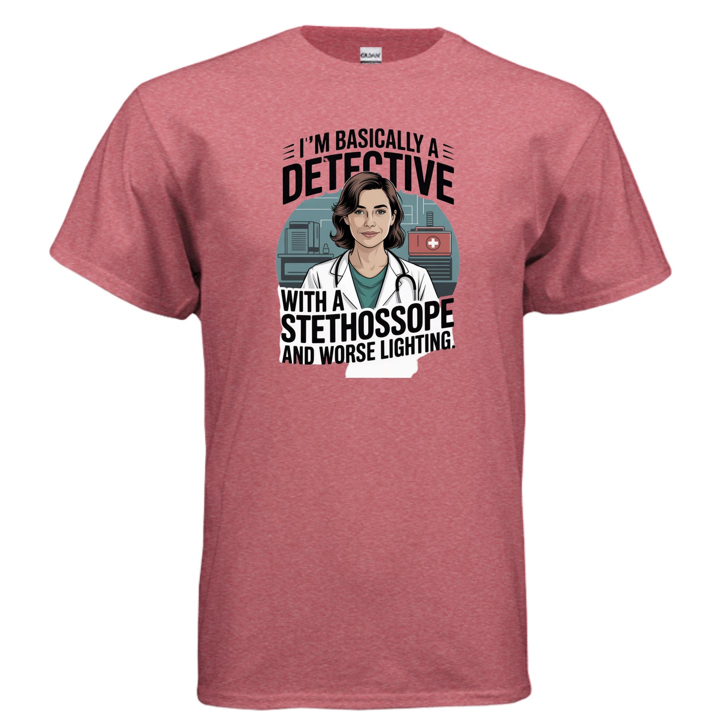 HEATHER RED - FRONT