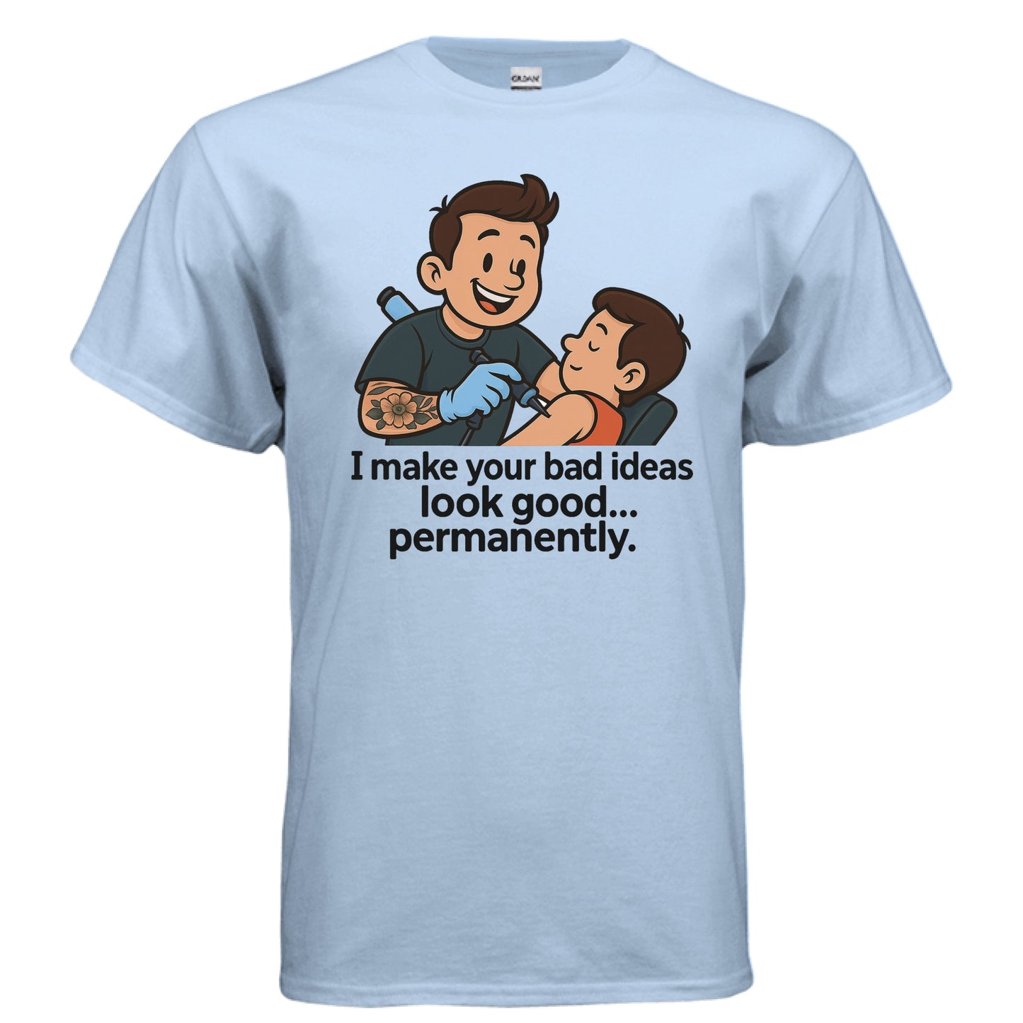 LIGHT BLUE - FRONT