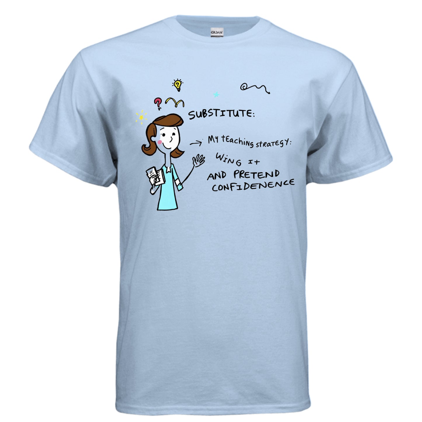 LIGHT BLUE - FRONT