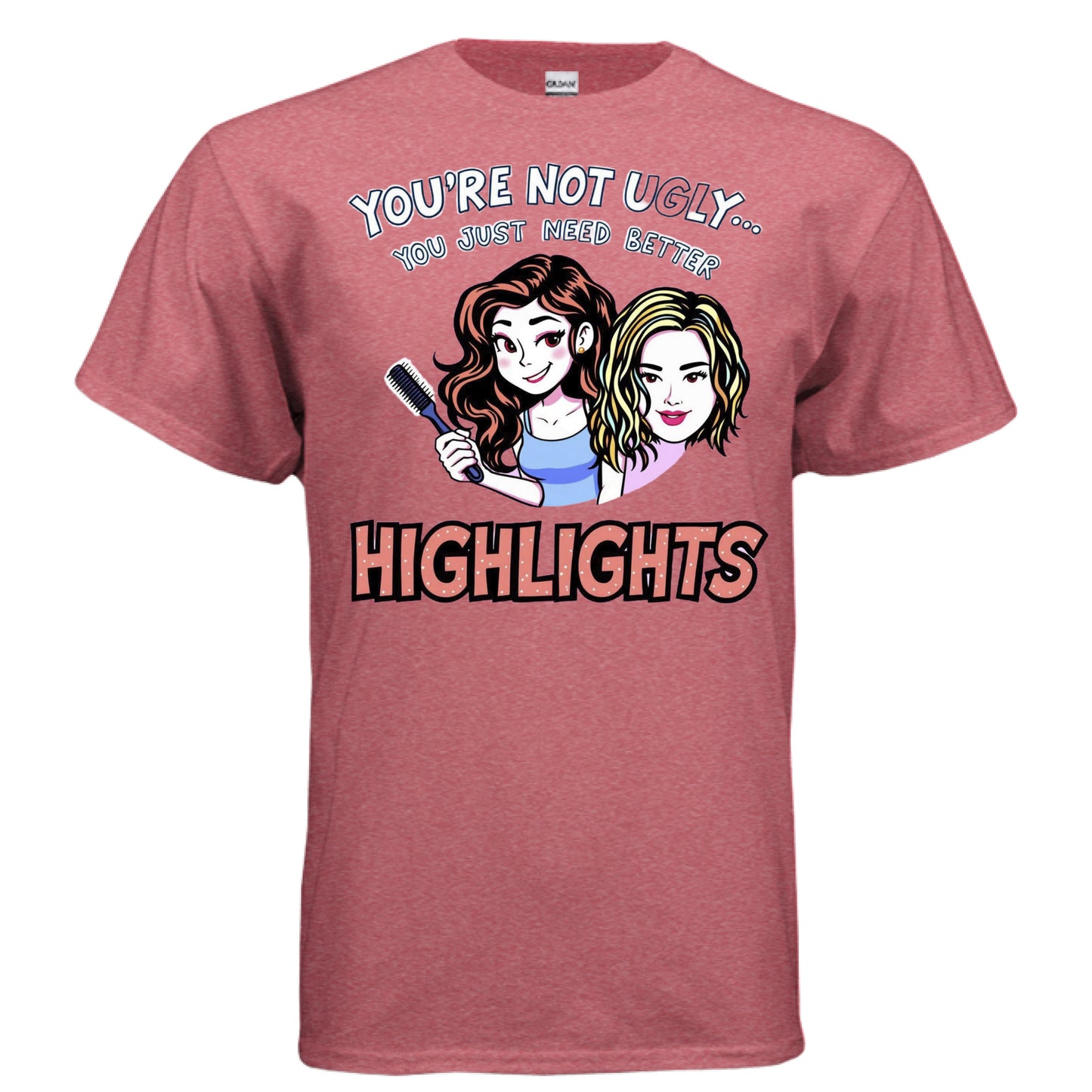 HEATHER RED - FRONT