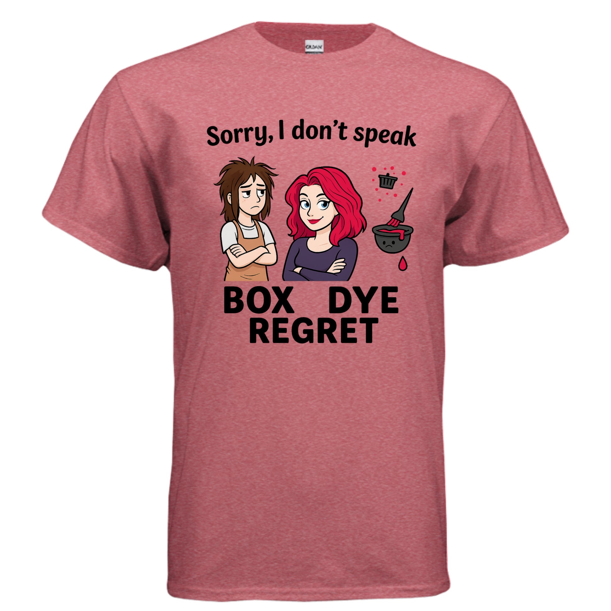 HEATHER RED - FRONT