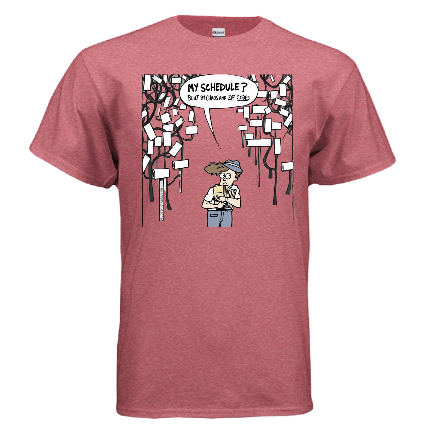HEATHER RED - FRONT