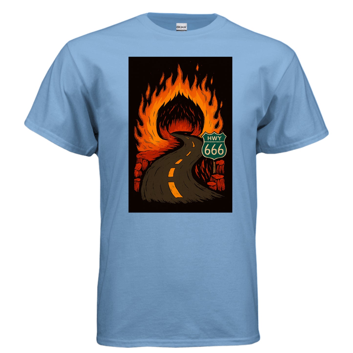 CAROLINA BLUE - FRONT